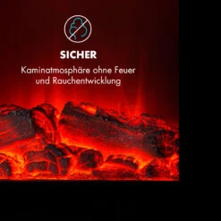 Copenhagen Elektrischer Kamin 950/1900W Thermostat Glasfront -Haushaltsgeräte 10032588 de 0007 logo