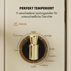 Victoria 20 Einbau-Mikrowelle, 20 L, 800 W, Grill: 1000 W, Elfenbein -Haushaltsgeräte 10032592 de 0005 logo