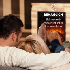 Kaprun Elektrischer Kamin 1800W Steindekor Polystone Fernbedienung -Haushaltsgeräte 10032596 de 0003 logo