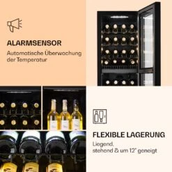 Shiraz 39 Duo Weinkühlschrank 2 Zonen 105l 39 Flaschen -Haushaltsgeräte 10032661 de 0006 logo