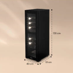 Shiraz 39 Duo Weinkühlschrank 2 Zonen 105l 39 Flaschen -Haushaltsgeräte 10032661 yy 0007 logo