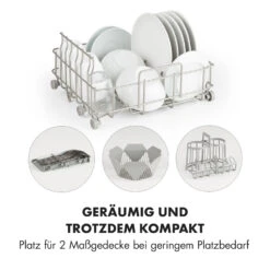 Amazonia Mini Geschirrspülmaschine 6 Programme LED-Display -Haushaltsgeräte 10032678 de 0003 logo