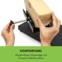 Appenzell Peak Raclette Mit Grill 1000W Thermostatschalter Schwarz -Haushaltsgeräte 10032694 de 0005 logo