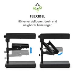 Appenzell Peak Raclette Mit Grill 1000W Thermostatschalter Schwarz -Haushaltsgeräte 10032694 de 0007 logo