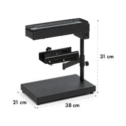 Appenzell Peak Raclette Mit Grill 1000W Thermostatschalter Schwarz -Haushaltsgeräte 10032694 yy 0008 logo