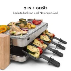 Prime-Rib Raclettegrill 8 Pers. 1500 W Natursteinplatte Edelstahl Holz -Haushaltsgeräte 10032695 de 0004 logo