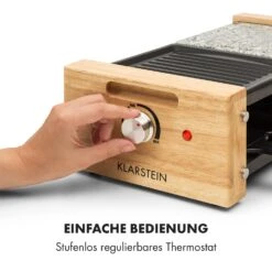 Chateaubriand Nuovo Raclette 1200W Aluminium / Stein 8 Personen Holz -Haushaltsgeräte 10032729 de 0005 logo