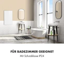 Wonderwall Smart Infrarotheizung 60x100cm App 600W Wochentimer IP24 -Haushaltsgeräte 10032782 de 0006 logo