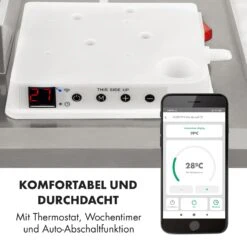 Wonderwall Smart Infrarotheizung 60x100cm App 600W Wochentimer IP24 -Haushaltsgeräte 10032782 de 0008 logo