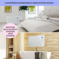 Norderney Konvektions-Heizgerät Thermostat Timer 2000W 30m² Weiß -Haushaltsgeräte 10032790 de 0007 usp