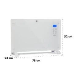 Norderney Konvektions-Heizgerät Thermostat Timer 2000W 30m² Weiß -Haushaltsgeräte 10032790 yy 0008 logo