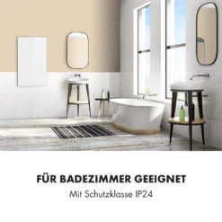 Wonderwall 60 Infrarot-Heizung 60x100cm 600W Wochentimer IP24 -Haushaltsgeräte 10032810 de 0004 logo