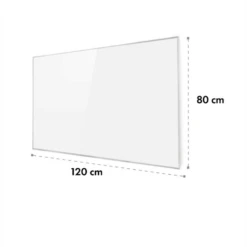 Wonderwall 96 Infrarotheizung 120x80cm 960W Timer IP24 -Haushaltsgeräte 10032815 yy 0009 logo Klarstein Wonderwall 96 Infrarot Heizung weiss