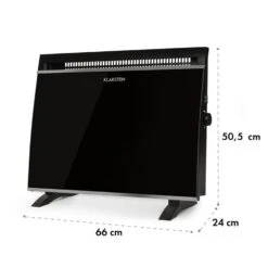 Gotland Glaskonvektor 600, 900 Und 1500W Standgerät Schwarz 13 Gotland Glaskonvektor 600, 900 Und 1500W Standgerät Schwarz -Haushaltsgeräte 10032867 yy 0008 logo Klarstein Gotland Glaskonvektor schwarz