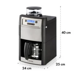 Aromatica II Kaffeemaschine, Mahlwerk, 1,25 L, Silber -Haushaltsgeräte 10032872 yy 0011 logo Klarstein Aromatica II Kaffeemaschine silber