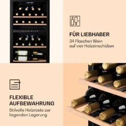 Barossa 34 Duo Weinkühlschrank 34 Fl 80 Ltr 2 Zonen Touch-Steuerung 12 Barossa 34 Duo Weinkühlschrank 34 Fl 80 Ltr 2 Zonen Touch-Steuerung -Haushaltsgeräte 10032920 de 0005 logo