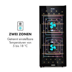 Barossa 102 Duo Weinkühlschrank 102 Fl 226 Ltr 2 Zonen Touch-Steuerung 14 Barossa 102 Duo Weinkühlschrank 102 Fl 226 Ltr 2 Zonen Touch-Steuerung -Haushaltsgeräte 10032921 de 0005 logo