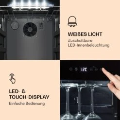 Bellevin 62 Weinkühlschrank 56 Flaschen 5-20°C EEC G -Haushaltsgeräte 10032923 de 0003 logo