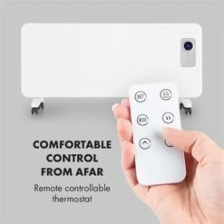 Hot Spot CV20 Konvektorheizung 2000W IP24 Fernbedienung Weiß -Haushaltsgeräte 10032940 yy 0005 logo Klarstein Hot Spot CV20 Konvektorheizung weiss