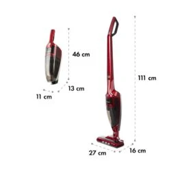 TurboHybrid Staubsauger Boden- Und Handstaubsauger Metallic-rot 19 TurboHybrid Staubsauger Boden- Und Handstaubsauger Metallic-rot -Haushaltsgeräte 10032944 yy 0010 logo Klarstein TurboHybrid Staubsauger metallic rot