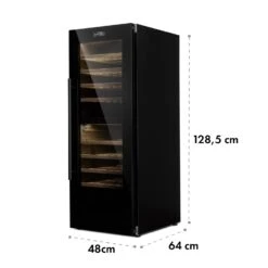 Barossa 77 Duo Weinkühlschrank 2 Zonen 191 L 77 Fl. Touch LED Schwarz -Haushaltsgeräte 10032963 yy 0009 logo