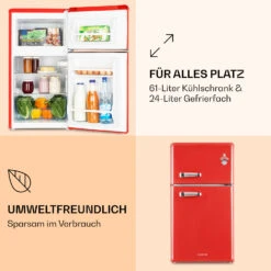 Irene Kühl- & Gefrierkombination 85 Liter Retro-Design -Haushaltsgeräte 10032980 de 0004 logo