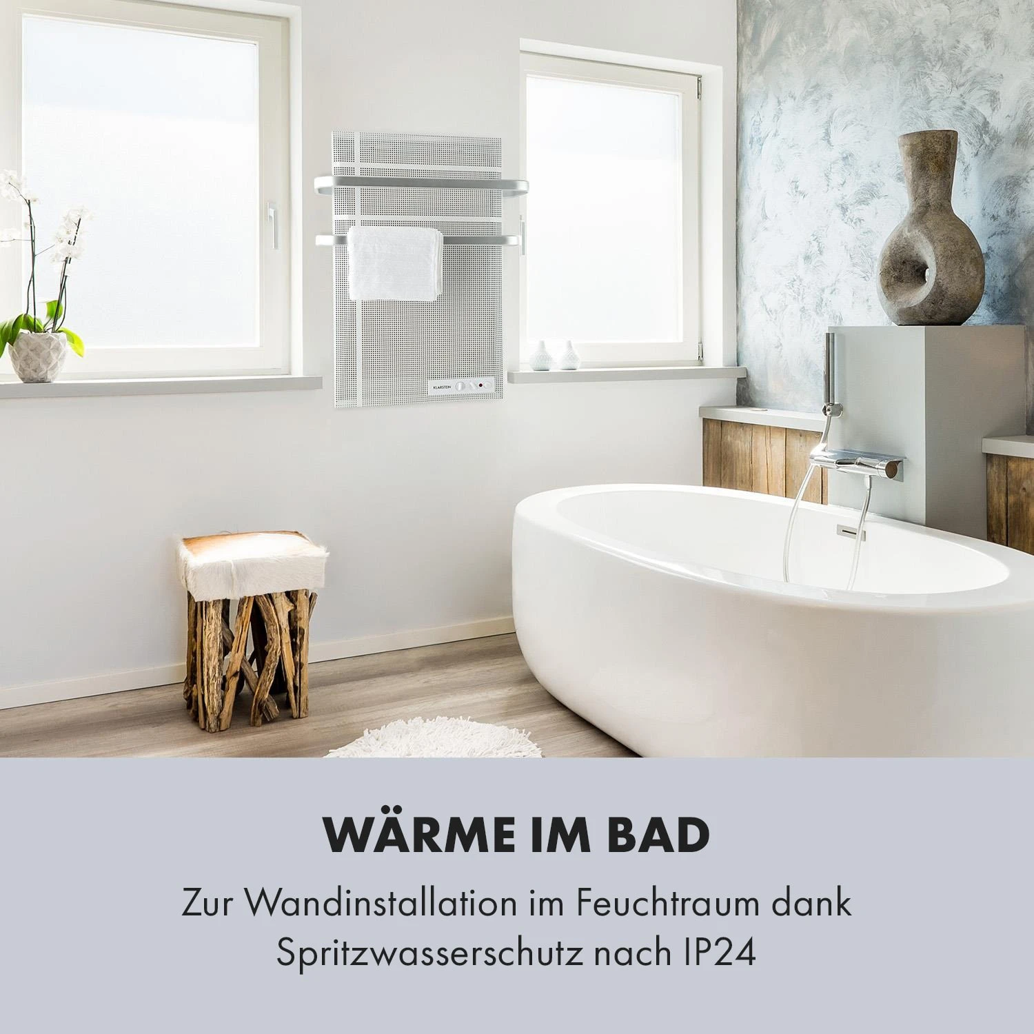 Hot Spot Wave Heizpanel 51x80cm 20m² 1000W Stufenlos IP24 Aluminium 2 Hot Spot Wave Heizpanel 51x80cm 20m² 1000W Stufenlos IP24 Aluminium – Bild 2