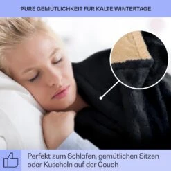 Dr. Watson SuperSoft Heizdecke 120 W 180 X 130 Cm Teddy-Plüsch -Haushaltsgeräte 10033006 de 0004 usp