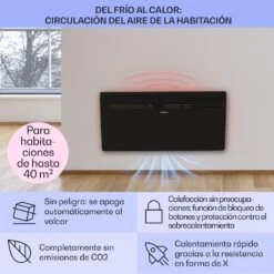 Hot Spot Slimcurve Heizgerät 80x40cm 40m² 2000W 5-40°C LED IP24 -Haushaltsgeräte 10033017 de 0004 usp