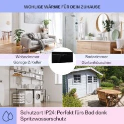 Hot Spot Slimcurve Heizgerät 80x40cm 40m² 2000W 5-40°C LED IP24 -Haushaltsgeräte 10033017 de 0005 usp