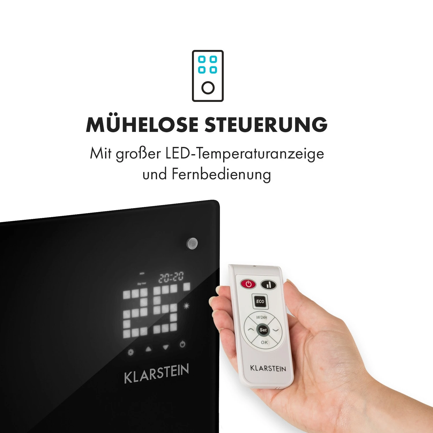 Bornholm Curved Ambient Konvektions-Heizgerät 1000/2000 W 6 Bornholm Curved Ambient Konvektions-Heizgerät 1000/2000 W – Bild 6