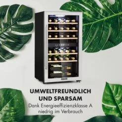 Vinamour 29 Duo Weinkühlschrank 2 Zonen 80L/29 Flaschen 5-22°C Touch 15 Vinamour 29 Duo Weinkühlschrank 2 Zonen 80L/29 Flaschen 5-22°C Touch -Haushaltsgeräte 10033083 de 0006 logo