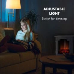 Graz Elektrischer Kamin 1000/2000W Thermostat PanoramaView -Haushaltsgeräte 10033095 yy 0008 logo Klarstein Graz Elektrischer Kamin weiss