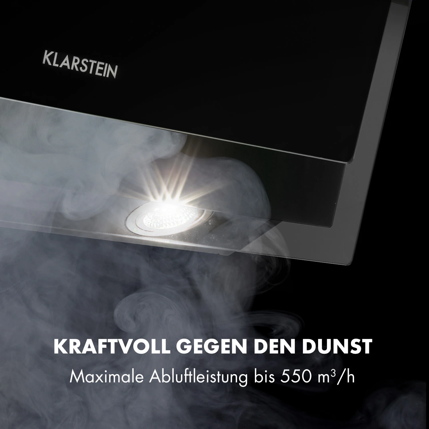 Mirage 60 Dunstabzugshaube 550m³/h Touch-Panel RGB-Ambiente-Licht Glas 3 Mirage 60 Dunstabzugshaube 550m³/h Touch-Panel RGB-Ambiente-Licht Glas – Bild 3