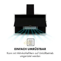 Mirage 90 Dunstabzugshaube 550 M³/h Touch-Panel RGB-Ambiente-Licht A++ -Haushaltsgeräte 10033117 de 0006 logo
