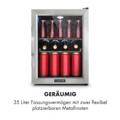 Beersafe M Kühlschrank 33 Liter 2 Böden Panoramaglastür Edelstahl 12 Beersafe M Kühlschrank 33 Liter 2 Böden Panoramaglastür Edelstahl -Haushaltsgeräte 10033119 de 0004 logo