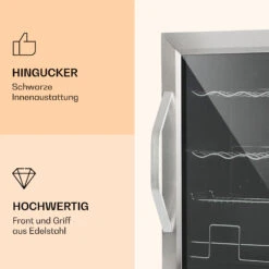 Beersafe XL Mix It Edition Kühlschrank 60 Ltr 4 Böden Panoramaglastür 11 Beersafe XL Mix It Edition Kühlschrank 60 Ltr 4 Böden Panoramaglastür -Haushaltsgeräte 10033120 de 0003 logo