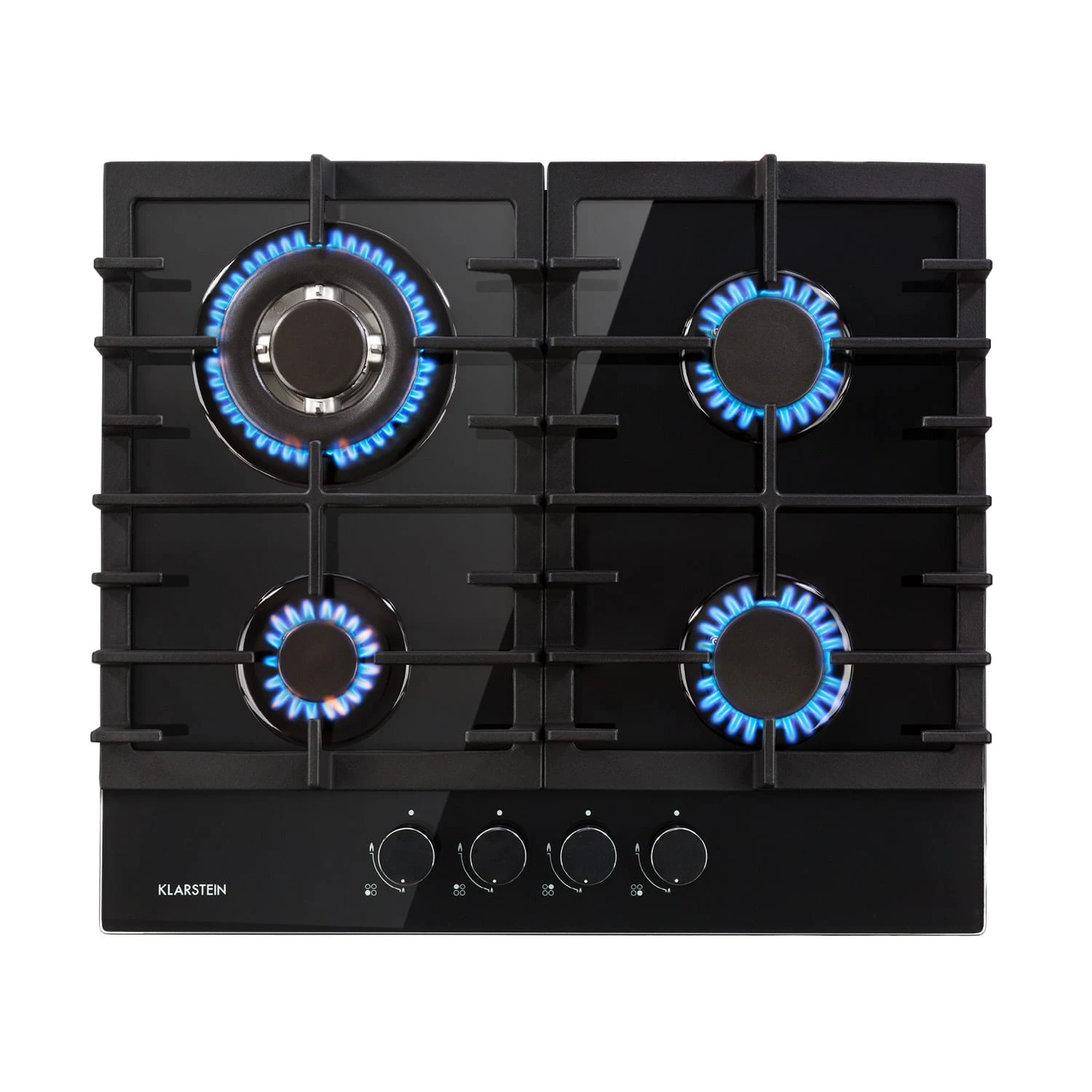 Ignito 4 Zonen Gaskochfeld 4-flammig Sabaf-Brenner Glaskeramik Schwarz 1 Ignito 4 Zonen Gaskochfeld 4-flammig Sabaf-Brenner Glaskeramik Schwarz