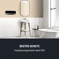 Wallkyrie Wandheizgerät 1000W/2000W 10 - 49 °C Thermostat Schwarz -Haushaltsgeräte 10033139 de 0006 logo