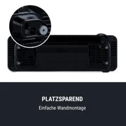 Wallkyrie Wandheizgerät 1000W/2000W 10 - 49 °C Thermostat Schwarz -Haushaltsgeräte 10033139 de 0008 logo