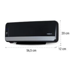 Wallkyrie Wandheizgerät 1000W/2000W 10 - 49 °C Thermostat Schwarz -Haushaltsgeräte 10033139 yy 0009 logo oneConcept Wallkyrie Wandheizgeraet schwarz