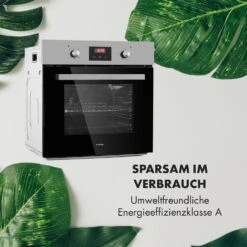 Kalahari Elektrischer Einbaubackofen 2300W 7 Funktionen Schwarz -Haushaltsgeräte 10033187 de 0006 logo