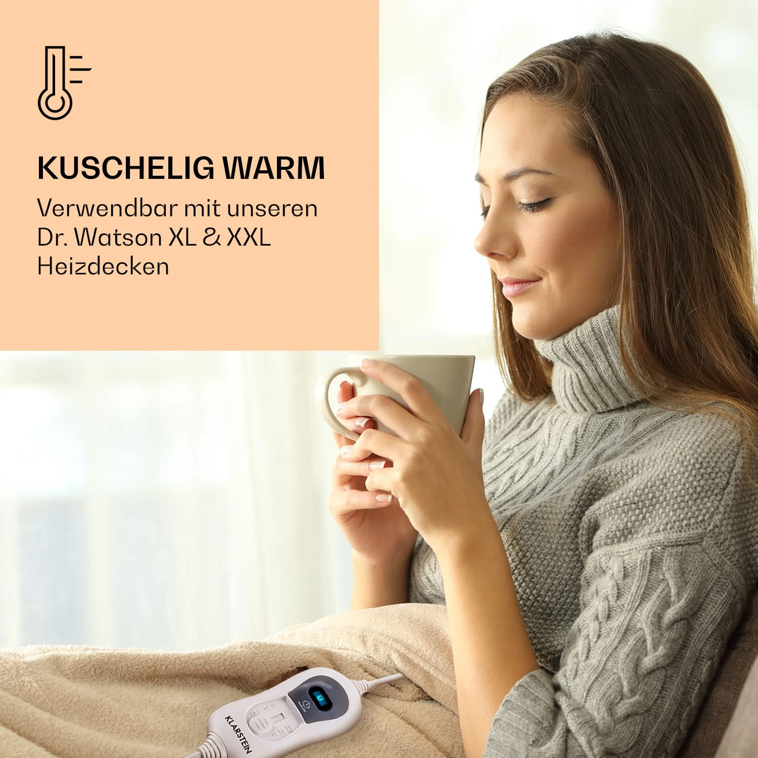 Fernbedienung Für Dr. Watson XL & XXL Heizdecke Ersatzteil LED-Display 2 M Abnehmbar 2 Fernbedienung Für Dr. Watson XL & XXL Heizdecke Ersatzteil LED-Display 2 M Abnehmbar – Bild 2