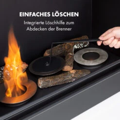 Phantasma Cottage Pillar Ethanol-Kamin Rauchfrei Brenner 3x300ml -Haushaltsgeräte 10033263 de 0005 logo