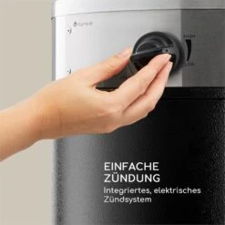 Goldflame Deluxe Terrassenheizstrahler 36.000BTU/11kW Mobil Edelstahl 12 Goldflame Deluxe Terrassenheizstrahler 36.000BTU/11kW Mobil Edelstahl -Haushaltsgeräte 10033278 yy 0004 logo Blumfeldt Goldflame Deluxe Heizstrahler schwarz