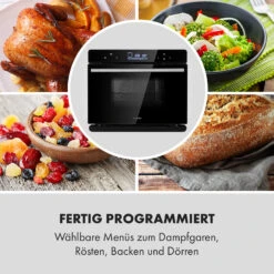 MasterFresh Dampfbackofen 230°C 24l Touch-Bedienfeld Schwarz 17 MasterFresh Dampfbackofen 230°C 24l Touch-Bedienfeld Schwarz -Haushaltsgeräte 10033284 de 0007 logo