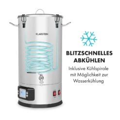 Maischfest Maischekessel 5 Teile 1500/3000W 30l LCD Edelstahl -Haushaltsgeräte 10033340 de 0005 logo