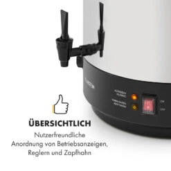 KonfiStar 40 Einkochautomat Getränkespender 2500W 40L Edelstahl -Haushaltsgeräte 10033524 de 0006 logo