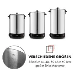 KonfiStar 40 Einkochautomat Getränkespender 2500W 40L Edelstahl -Haushaltsgeräte 10033524 de 0009 logo