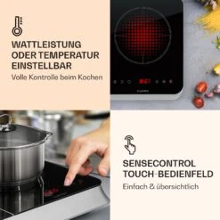 InnoChef Induktionskochfeld 3400W Touch Control Glaskeramik 9 InnoChef Induktionskochfeld 3400W Touch Control Glaskeramik -Haushaltsgeräte 10033593 de 0004 logo